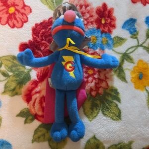 Sesame Street Super Grover Plush - GUND INC 2004
